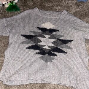 Aerie grey sweater size M